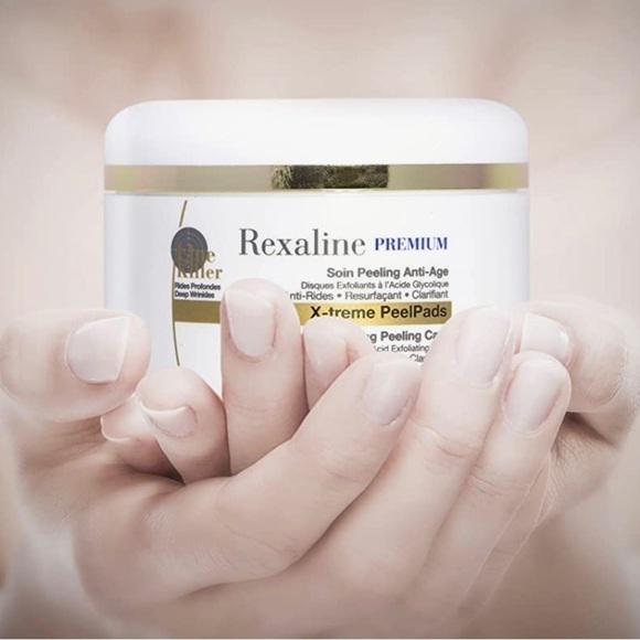 Rexaline X-treme peelpads anti aging peeling care glycolic acid brand new in box - Picture 2 of 4